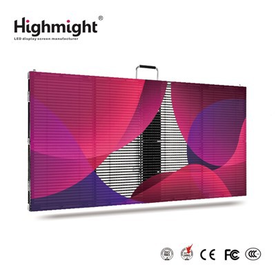 बाहरी पारदर्शी एलईडी प्रदर्शन